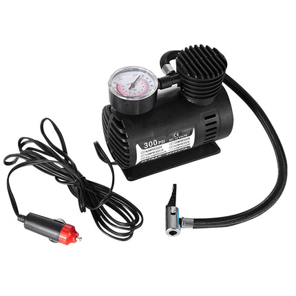 12V 300Psi Tire Inflator Portable Car Tyre Air Compressor Portable Electric Tire Air Pump