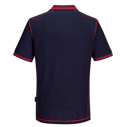 Mens Essential Two Tone Polo Shirt-KarWorkwear