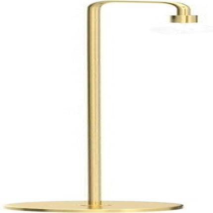 Electric 67068 Holden 70" Floor Lamp, Matte Brass, In-Line On/Off Foot Switch