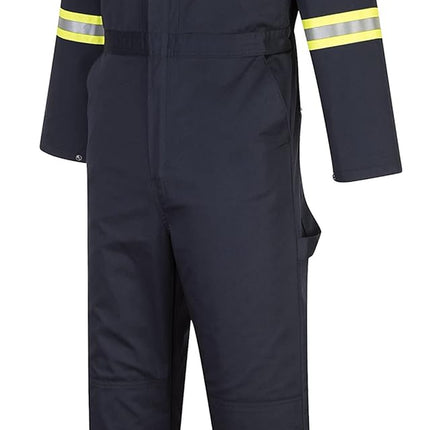 F128 Iona Xtra Reflective Coverall Navy, X-Large
