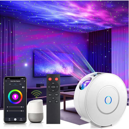 Galaxy Projector for Bedroom, Star Projector,Smart APP & Voice Control Galaxy Lamp, Compatible with Alexa & Google Home, for Kids Adults Bedroom,Room Decor,Game Room,Party