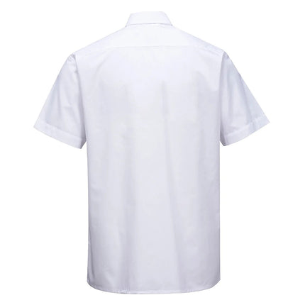 Mens Classic Comfort Short-Sleeved Shirt-KarWorkwear