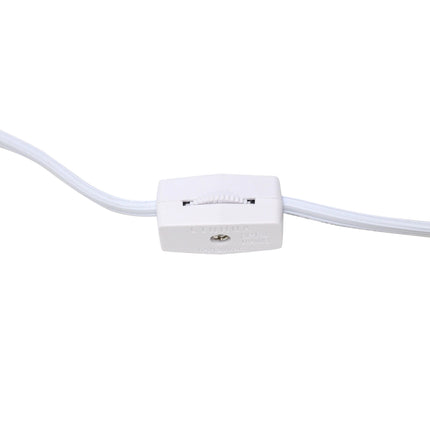 11.81" Basic Chrome Mini Table Lamp with Fabric Shade, Blue