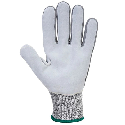 A630 Cut Resistant Work Gloves Razor Lite Leather Palm Gloves Gray, Small-KarWorkwear
