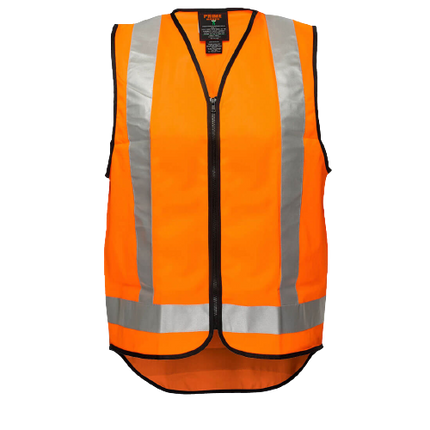 Portwest Day/Night Cross Back Vest Reflective Taped Work Safety MV188-KarWorkwear