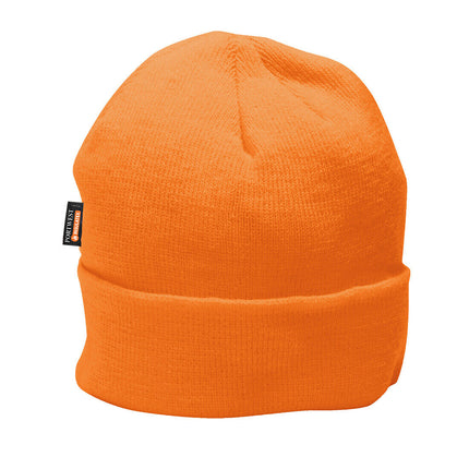 Portwest Mens Beanie Knit Cap Insulatex Lined Performance Cold-Weather Hat B013-KarWorkwear