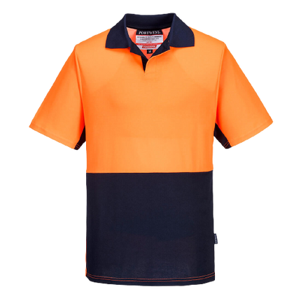 Portwest Short Sleeve Food Industry Cotton Comfort Polo Work Safety MF210-KarWorkwear