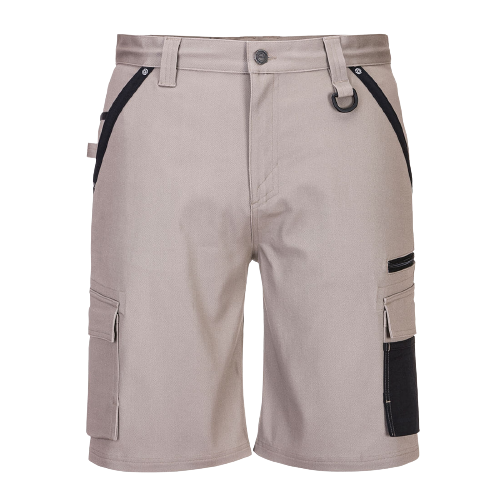 Portwest Slim Fit Stretch Shorts Comfortable 10 Pockets Shorts MP706-KarWorkwear