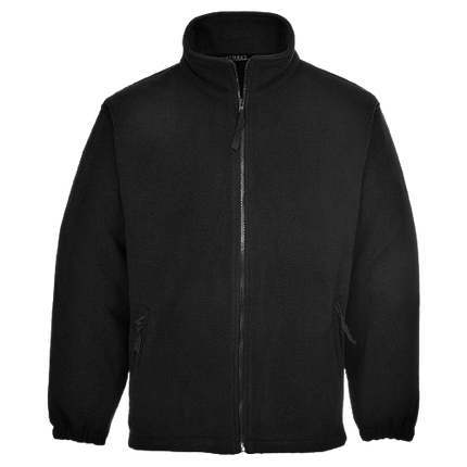 Portwest Mens Aran Fleece Jumper Middleweight Full Zip Long Sleeve Jacket F205-KarWorkwear