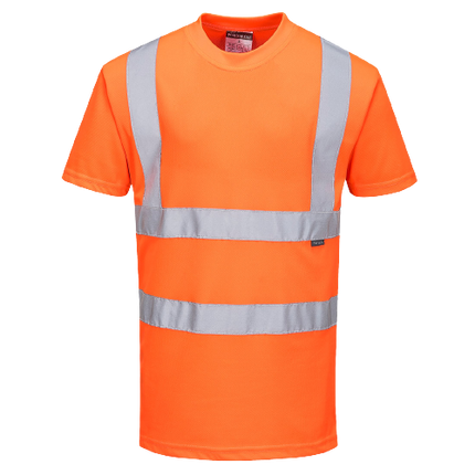 Portwest Hi-Vis T-Shirt Breathable Reflective 2 Tone Casual Work Shirt RT23-KarWorkwear
