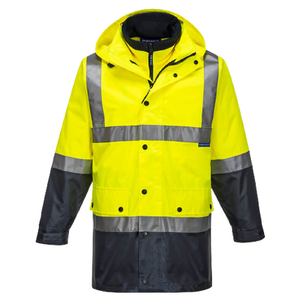 Portwest Eyre Day/Night 4-in-1 Jacket 2 Tone Reflective Work Safety MJ881-KarWorkwear