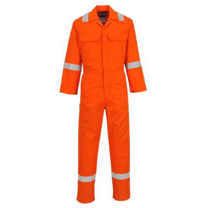 Portwest Bizweld Iona Coverall Flame Resistant Reflective Tape Hi Vis BIZ5-KarWorkwear