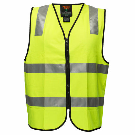 Portwest Visitor Zip Vest D/N 2 Tone Reflective Tape Work Safety MZ106-KarWorkwear