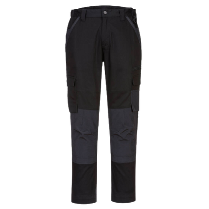 Portwest Ladies Stretch Slim Fit Trade Pants Cotton Cargo Pants Comfort LP402-KarWorkwear