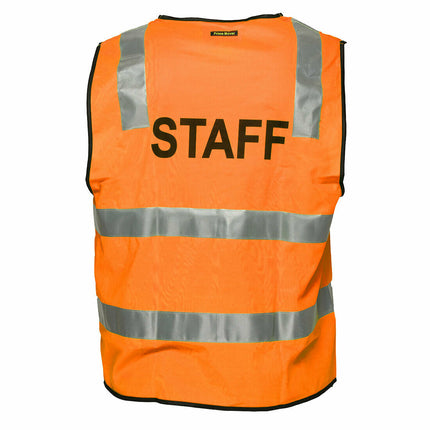 Portwest Staff Zip Vest D/N 2 Tone Hi Vis Reflective Tape Work Safety MZ107-KarWorkwear