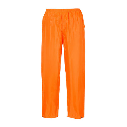 Portwest Mens Classic Adult Rain Pants Lightweight Pant Waterproof Safety S441-KarWorkwear
