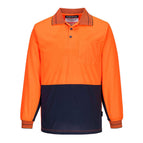 S / Orange/Navy