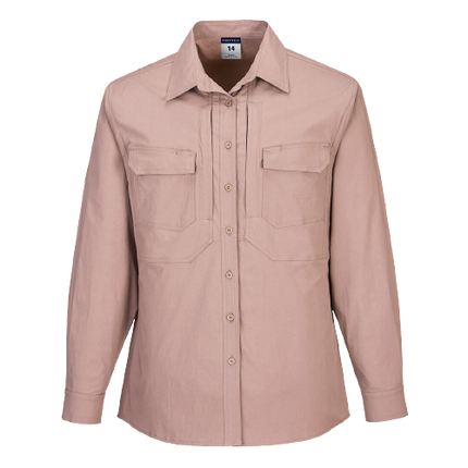 Portwest Ladies Utility Stretch Long Sleeve 2 Zipped Compartments Comfort LS501-KarWorkwear