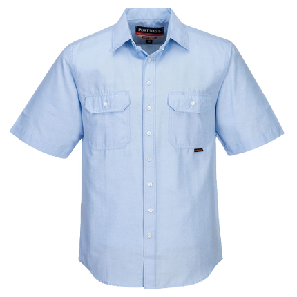 Portwest Adelaide Shirt, Short Sleeve, Light Weight Button Front Closure MS869-KarWorkwear