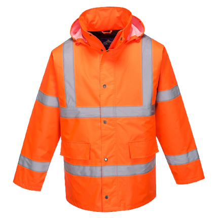 Portwest Hi-Vis Cross Back Traffic Jacket 2 Tone Reflective Work Safety MX460-KarWorkwear