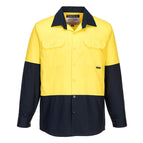 S / Yellow/Navy