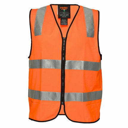 Portwest Fire Warden Zip Vest D/N 2 Tone Reflective Tape Work Safety MZ104-KarWorkwear