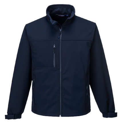 Portwest Mens Softshell Jacket (3L) Waterproof Full Zip Breathable Jacket TK50-KarWorkwear