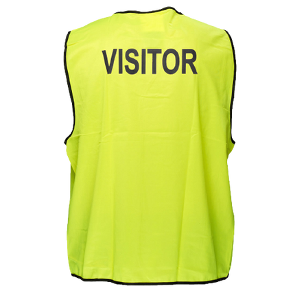 Portwest Visitor Hi-Vis Vest Class D Lightweight Touch Tape Work Safety MV120-KarWorkwear