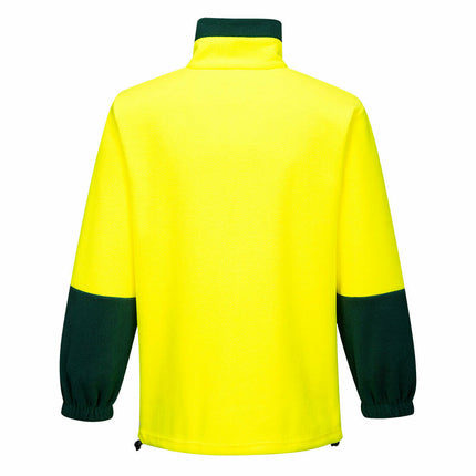 Portwest Mens Hi-Vis Polar Fleece Jumper Waist Draw String Work Comfy MF115-KarWorkwear