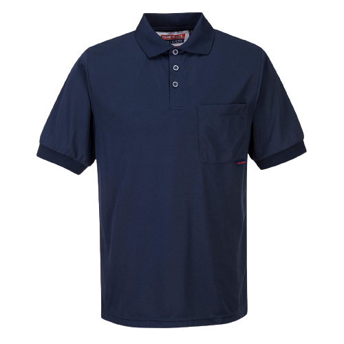 Portwest Short Sleeve Solid Colour Micro Mesh Polo Breathable Casual Shirt MP101-KarWorkwear