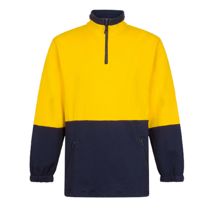 Portwest Cotton Brush Fleece Jumper Reflective Taped Safety Work MF515-KarWorkwear