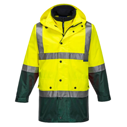 Portwest Eyre Day/Night 4-in-1 Jacket 2 Tone Reflective Work Safety MJ881-KarWorkwear