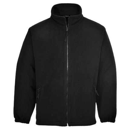 Portwest Mens Aran Fleece Jumper Middleweight Full Zip Long Sleeve Jacket F205-KarWorkwear
