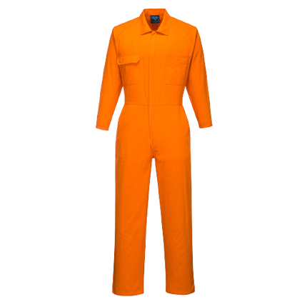 Portwest Lightweight Orange Coveralls Reflective Taped Work Safety MW922-KarWorkwear