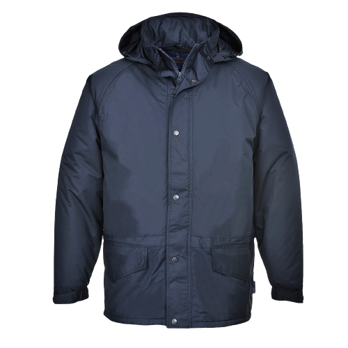 Portwest Mens Arbroath Breathable Fleece Lined Jacket Waterproof Navy Jacket S53-KarWorkwear