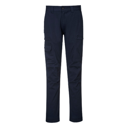 Portwest KX3 Cargo Pants Multiple Pocket Cotton Stretch Slim Pant T801-KarWorkwear