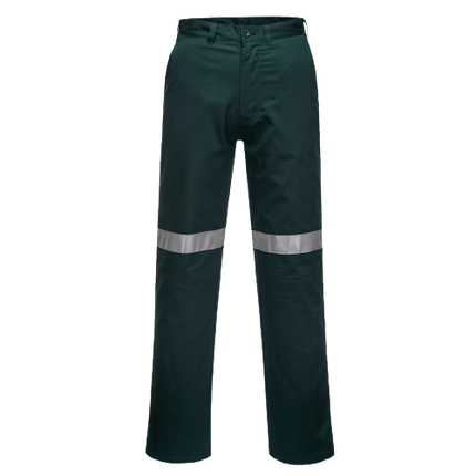 Portwest Straight Leg Pants with Tape Lightweight Reflective Tape MW705-KarWorkwear