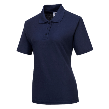 Portwest Naples Ladies Polo Shirt Ribbed Collar Soft Short Sleeve Shirt B209-KarWorkwear