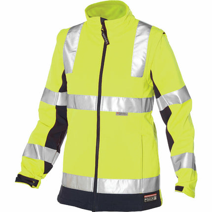 Portwest Women Huski Kimberly Jacket Softshell Reflective Hi-Vis Safety K7003-KarWorkwear