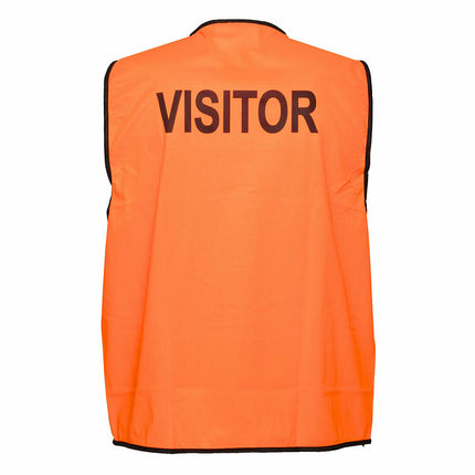 Portwest Visitor Hi-Vis Vest Class D Lightweight Touch Tape Work Safety MV120-KarWorkwear