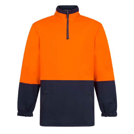 Portwest Cotton Brush Fleece Jumper Reflective Taped Safety Work MF515-KarWorkwear