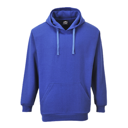 Portwest Roma Hoody Soft Blue Sweatshirt Drawstring Hooded Long Sleeve B302-KarWorkwear