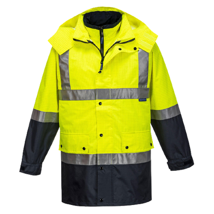 Portwest Mackay Anti-Static 4-in-1 Jacket Reflective Work Safety Comfy MJ887-KarWorkwear