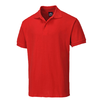 Portwest Naples Polo Shirt Comfortable Polycotton Short Sleeve Shirt B210-KarWorkwear