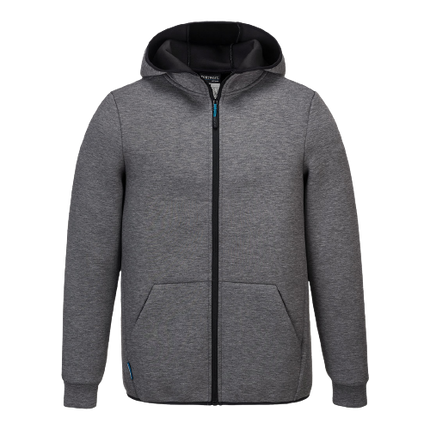 Portwest KX3 Technical Fleece Front Zip Opening Comfortable Hooded Jacket T831-KarWorkwear