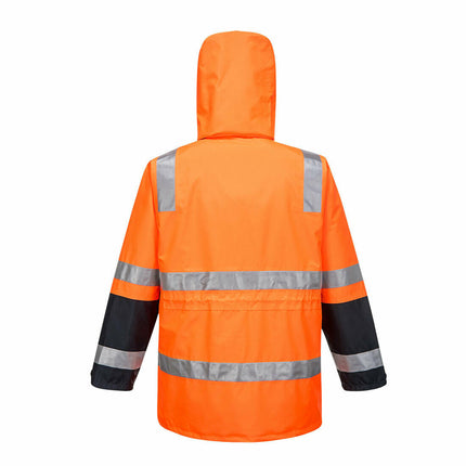 Portwest Mens Huski Chassis Jacket Softshell 2 in 1 Reflective Safety Tape K8074-KarWorkwear