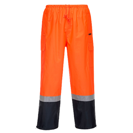 Portwest Wet Weather Cargo Pants 2 Tone Reflective Work Safety MP200-KarWorkwear