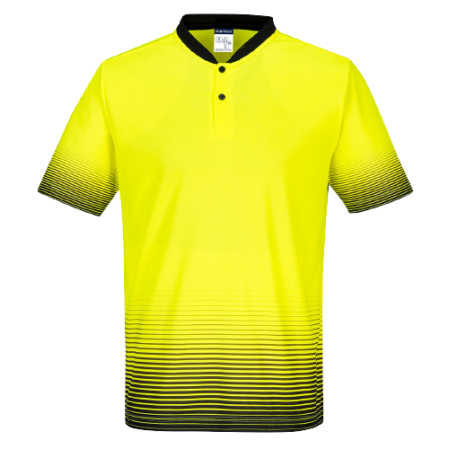 Portwest Sublimation Polo S/S Lightweight Hi Vis Polo Comfortable Shirt MP514-KarWorkwear