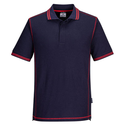Mens Essential Two Tone Polo Shirt-KarWorkwear
