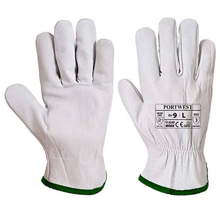A260 Classic Goat Skin Oves Driver Glove Gray, X-Large-KarWorkwear
